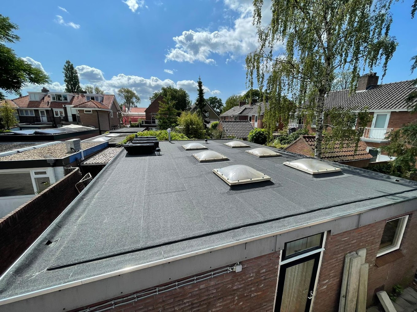 Plat dak renovatie